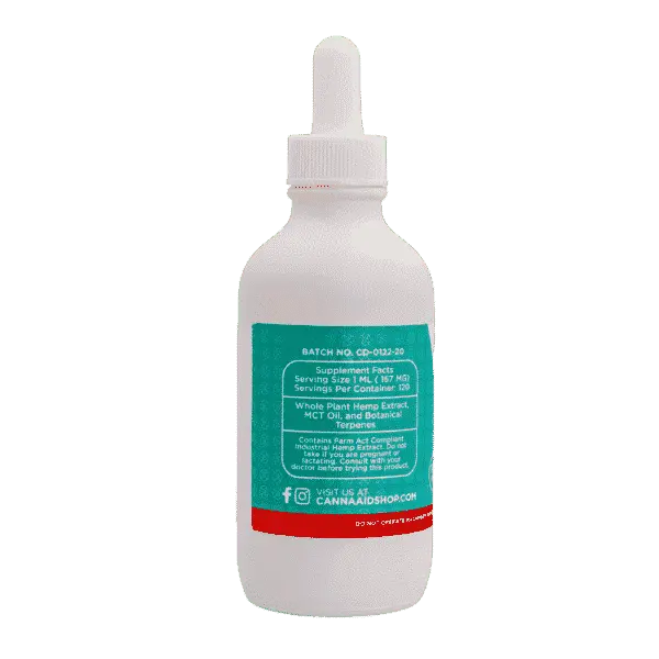 CannaAid CBD Tincture 7,500mg-20,000mg CannaAid