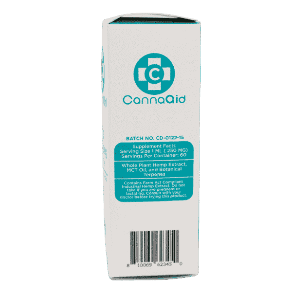 CannaAid CBD Tincture 7,500mg-20,000mg CannaAid