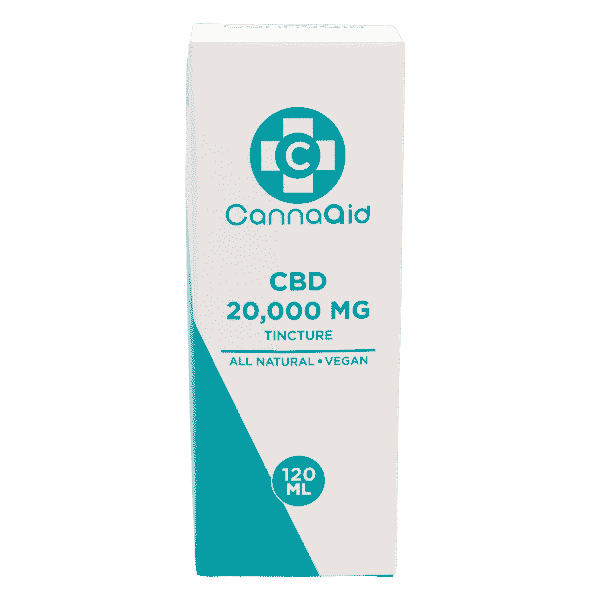 CannaAid CBD Tincture 7,500mg-20,000mg CannaAid