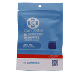 THC Delta 8 Blueberry Gummies 60MG each – 16ct CannaAid