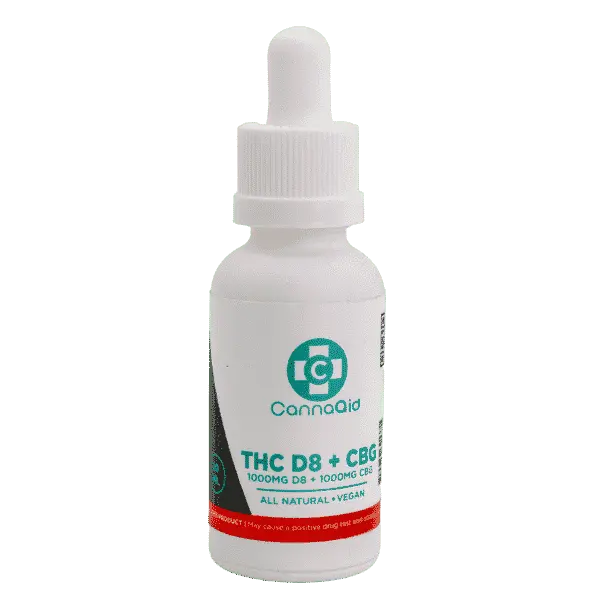 Delta 8 1000mg + CBG 1000mg Tincture (30ml) CannaAid