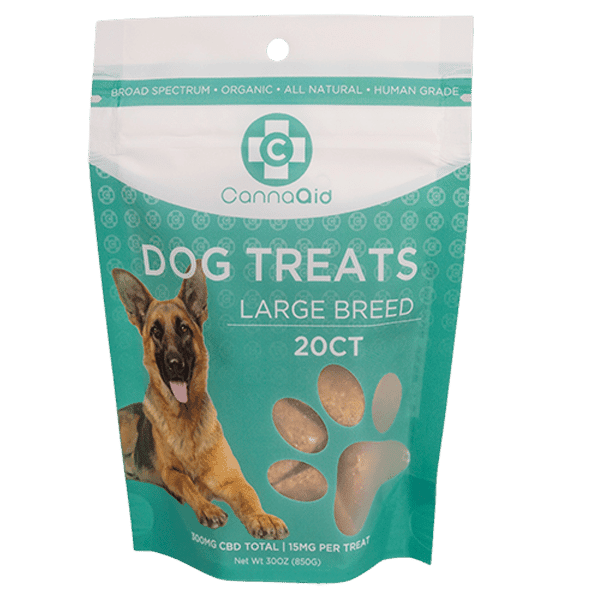 Dog Bones 300MG – 20ct (15MG per Large Breed) CannaAid