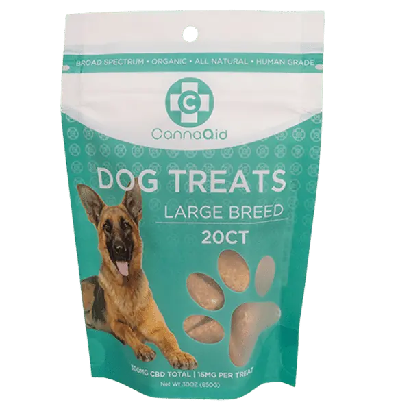 Dog Bones 300MG – 20ct (15MG per Large Breed) CannaAid