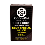 Black Label 2ML High Potency Disposable – HHC + HHCP CannaAid