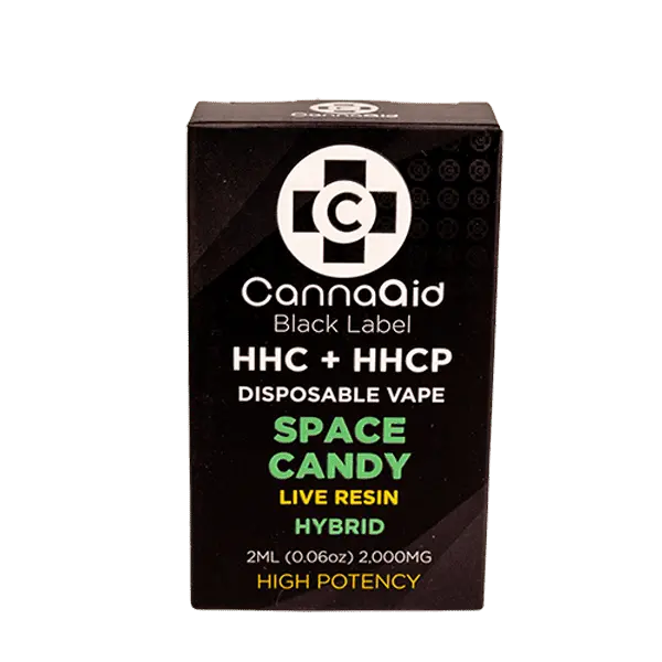 Black Label 2ML High Potency Disposable – HHC + HHCP CannaAid