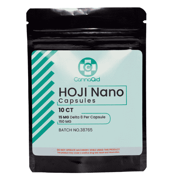 Delta 8 Hoji Nano Capsules 150mg CannaAid