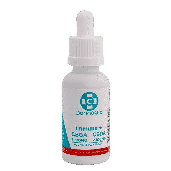 Immune+ Tincture – CBGA+CBDA 4,200mg CannaAid