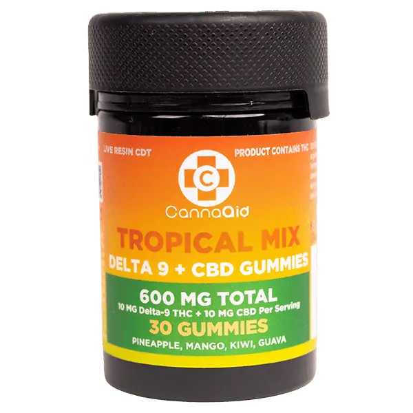 Delta 9 + CBD Gummies CannaAid