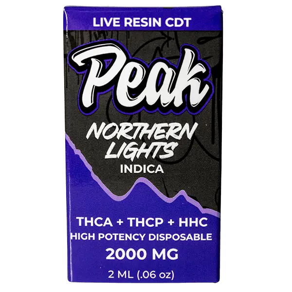 Peak High Potency THCA Disposable Vape CannaAid