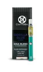 3ML Giga Blend Glass Disposable Vape – 9 Cannabinoid Blend CannaAid