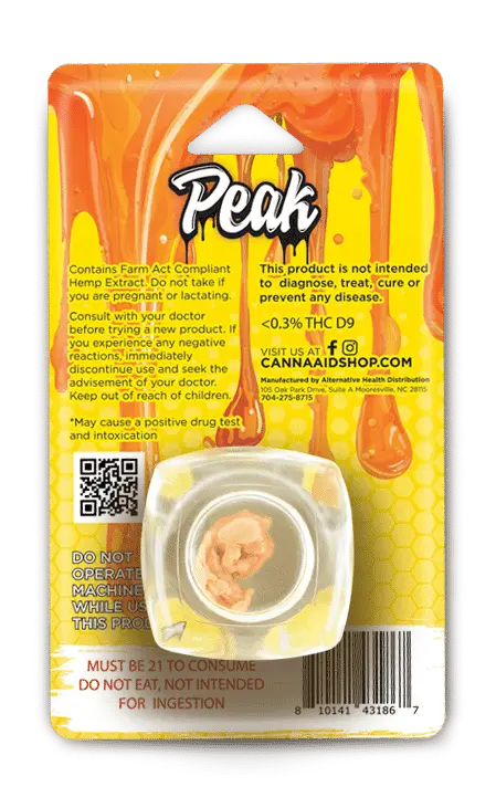 Peak – THCA Live Rosin CannaAid