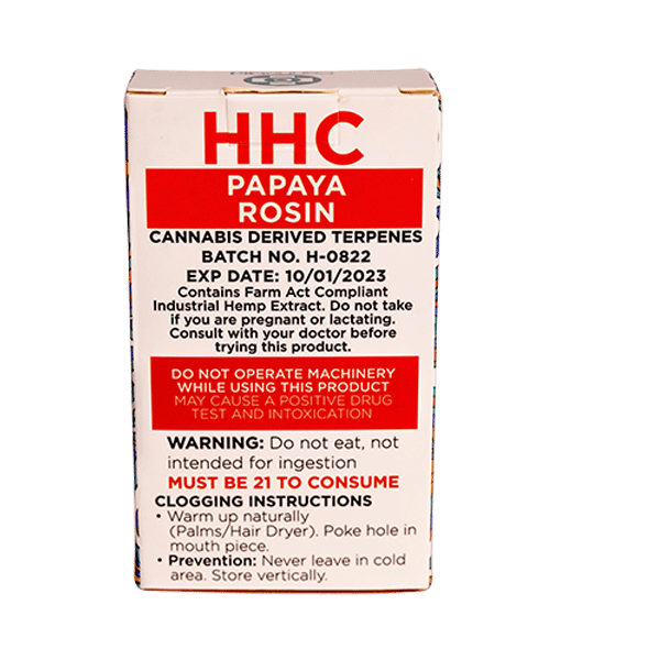 Canna-X Disposable Vape 99% HHC Vanilla Smoothie - 1ml